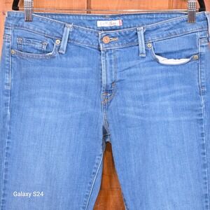 Levi Strauss 535 Bootcut Jeans Medium Wash Blue Women Size 12